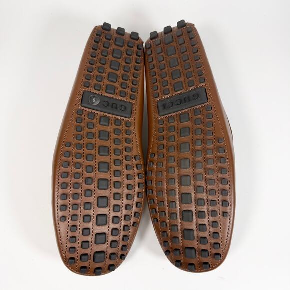 Gucci GG Supreme Leather Driver Loafer - Men’s 9.5 main image 6
